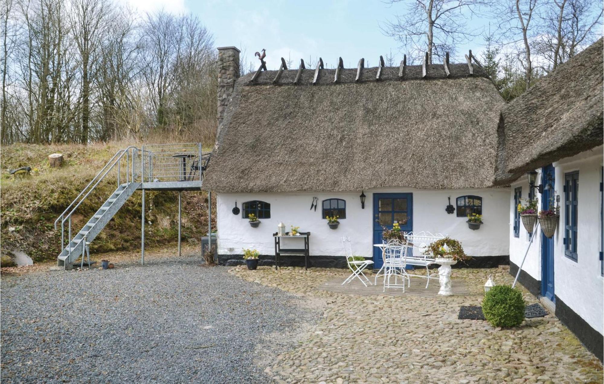 Lovely Home In Give With House A Panoramic View Exterior photo